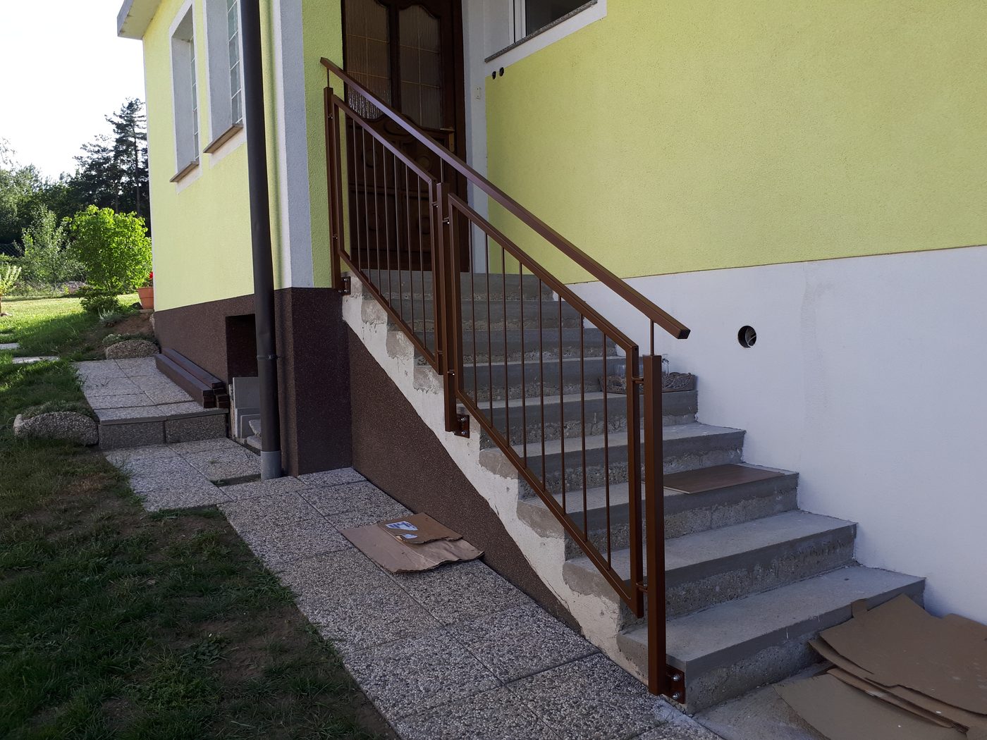 Kovinska stopniščna ograja